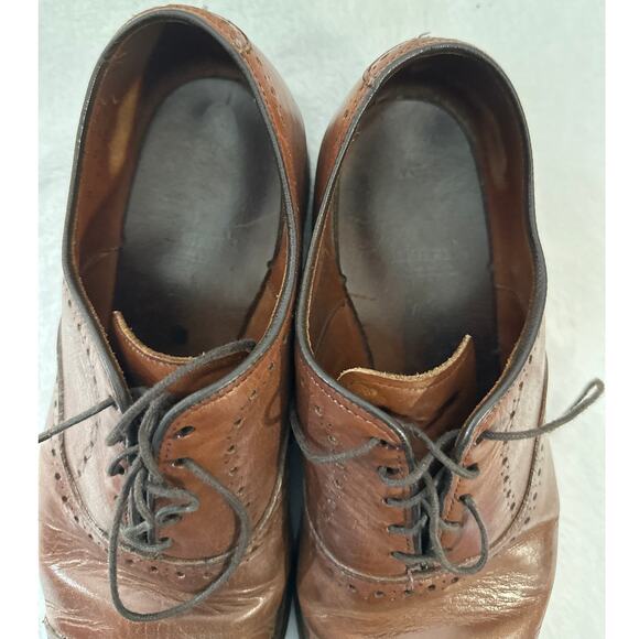 Allen Edmonds Park Avenue Men Size 8 D Chili Brown Dainite Sole Port Washington main image 5